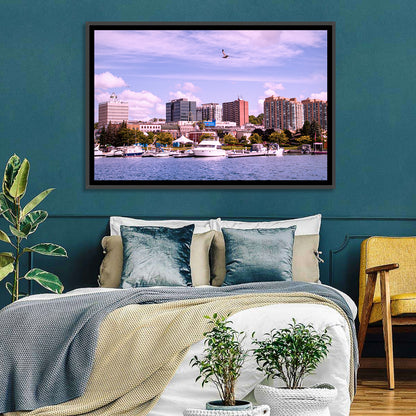 Barrie Lakefront Skyline Wall Art