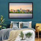 Madison Skyline at Lake Monona Wall Art