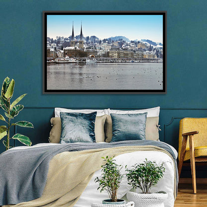 Hofkirche Lucerne Cityscape Wall Art