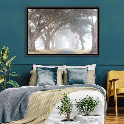 Misty Cypress Tunnel Wall Art