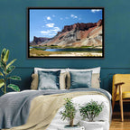 Band-e Amir Lakes and Rock Spire Wall Art