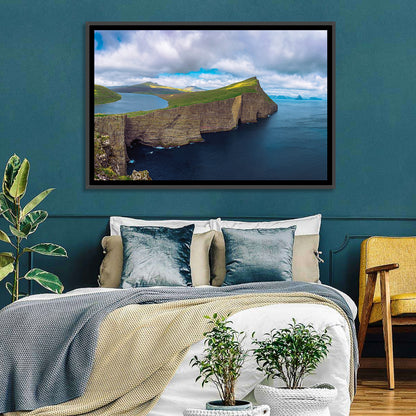 Sørvágsvatn Cliff Overlook Wall Art