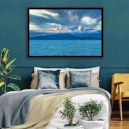 Lake Obersee Golden Hour Wall Art