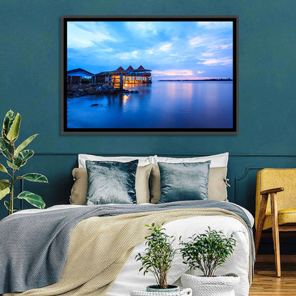 Twilight Restaurant on Lake Victoria Wall Art