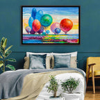 Autumn Trees at Sunset Wall Art