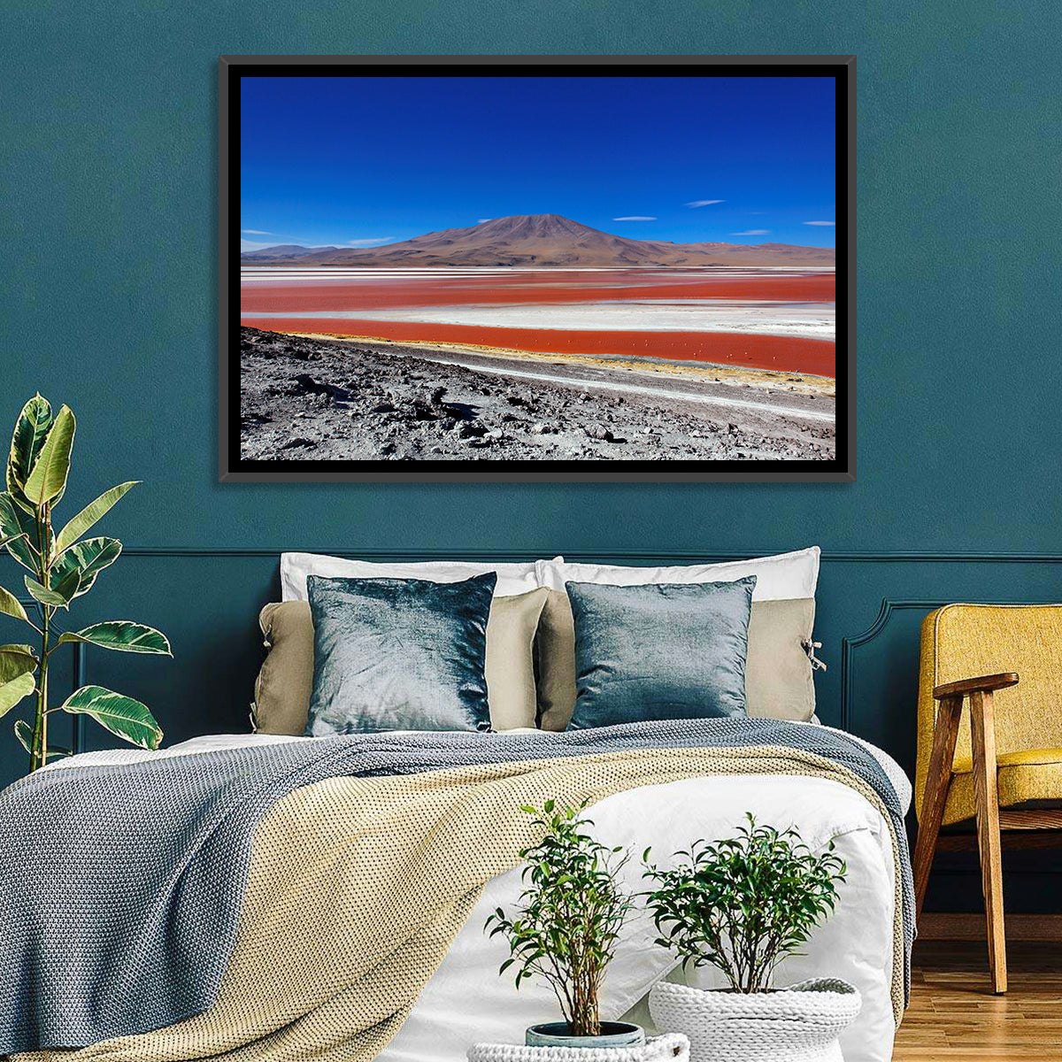 Laguna Colorada Red Lake Wall Art