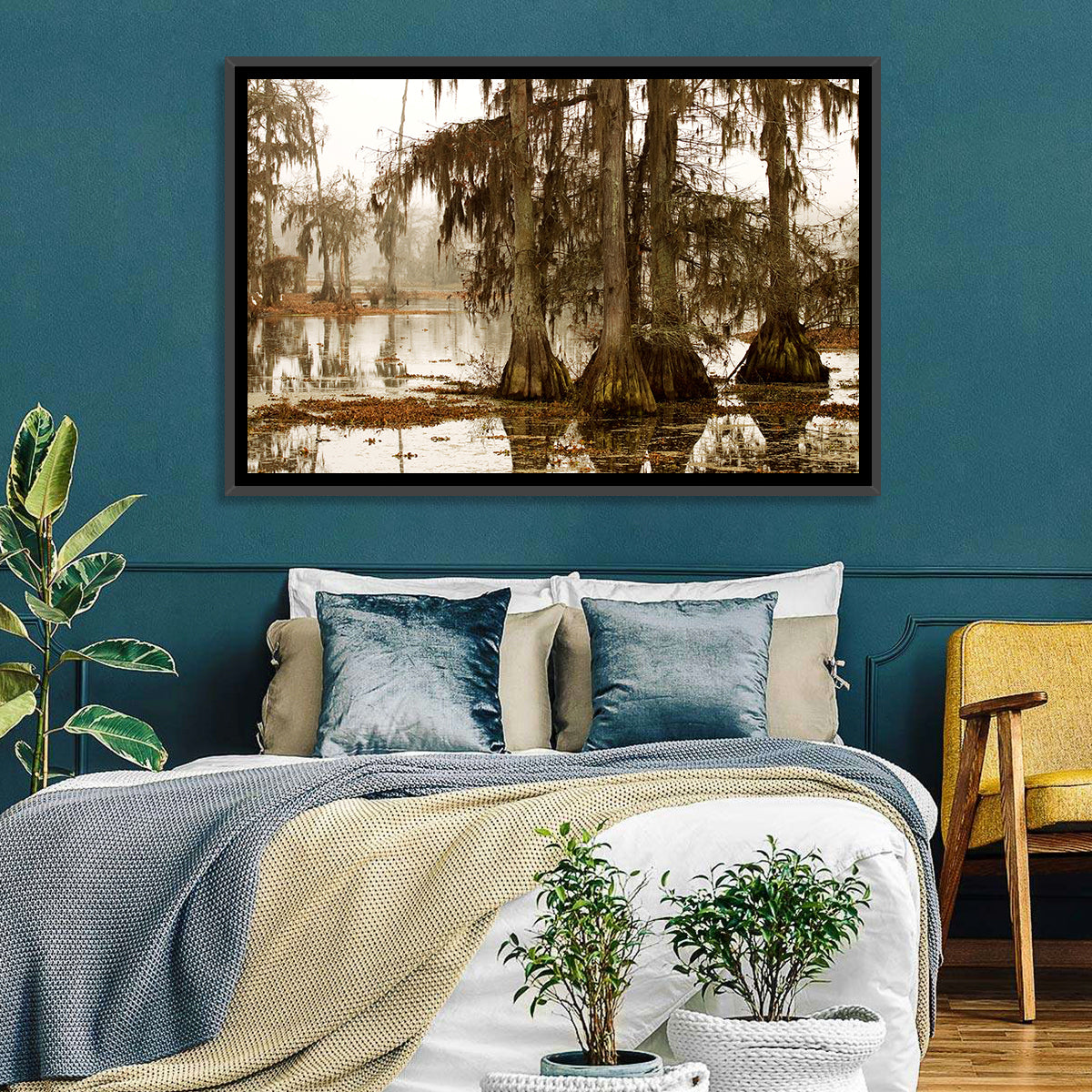 Lake Martin Cypress Morning Wall Art