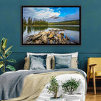 Pyramid Lake Reflections Wall Art