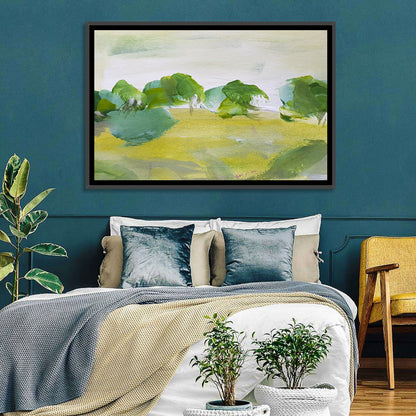 Rural Fields Abstract Wall Art