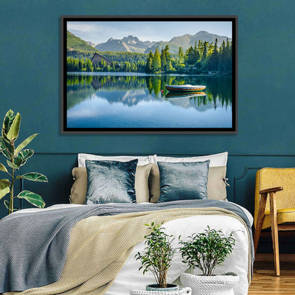 Štrbské Pleso Reflection Wall Art