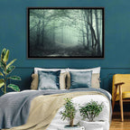 Misty Forest Path Wall Art