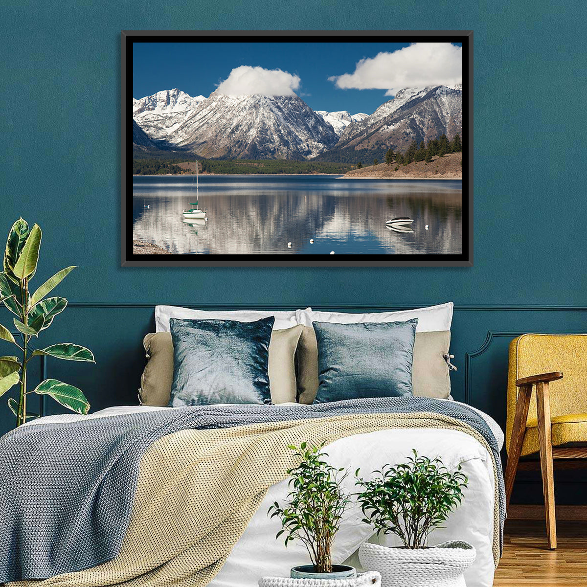 Jenny Lake Reflection Wall Art