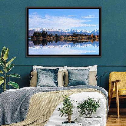 Ruataniwha Lake Reflection Wall Art