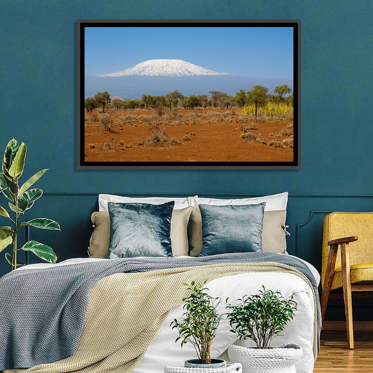 Mount Kilimanjaro Landscape Wall Art