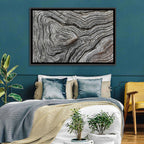 Tree Growth Rings Wall Art