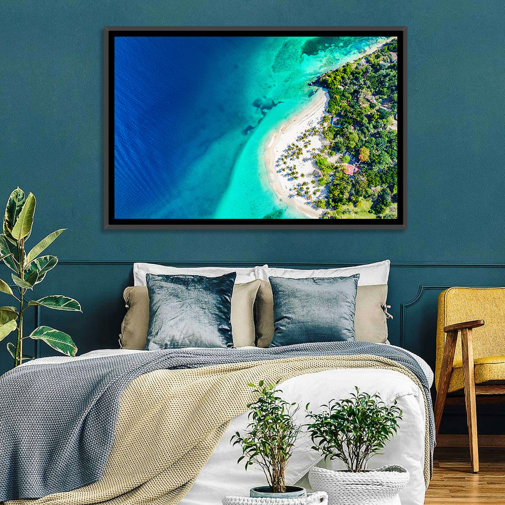 Cayo Levantado Aerial View Wall Art