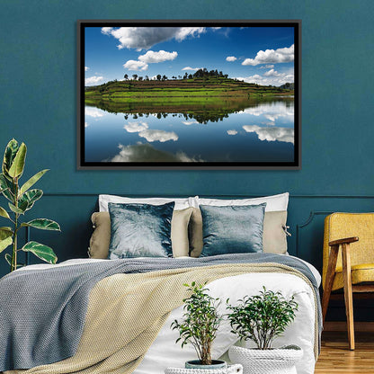 Bunyonyi Lake Reflection Wall Art
