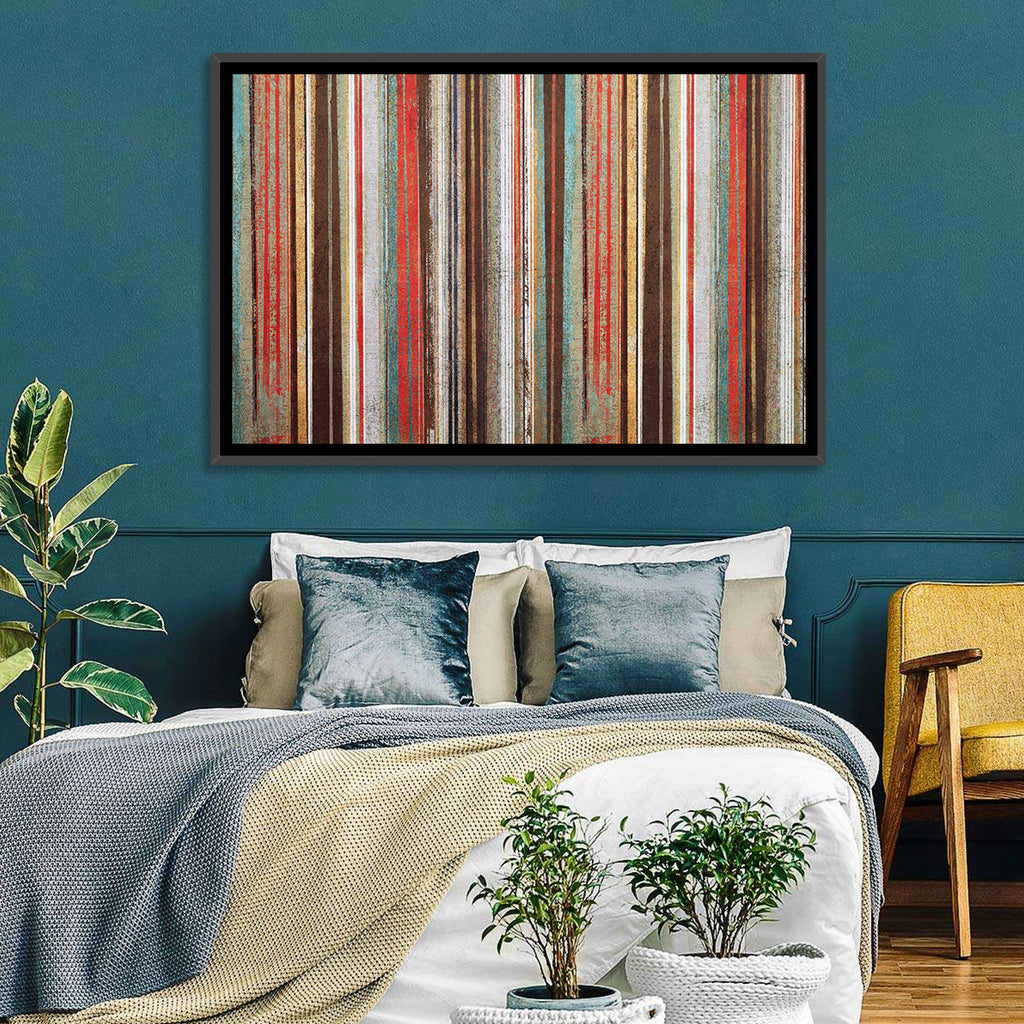 Layered Stripes Wall Art