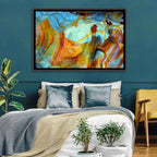 Agate-inspired Rock Pattern Wall Art