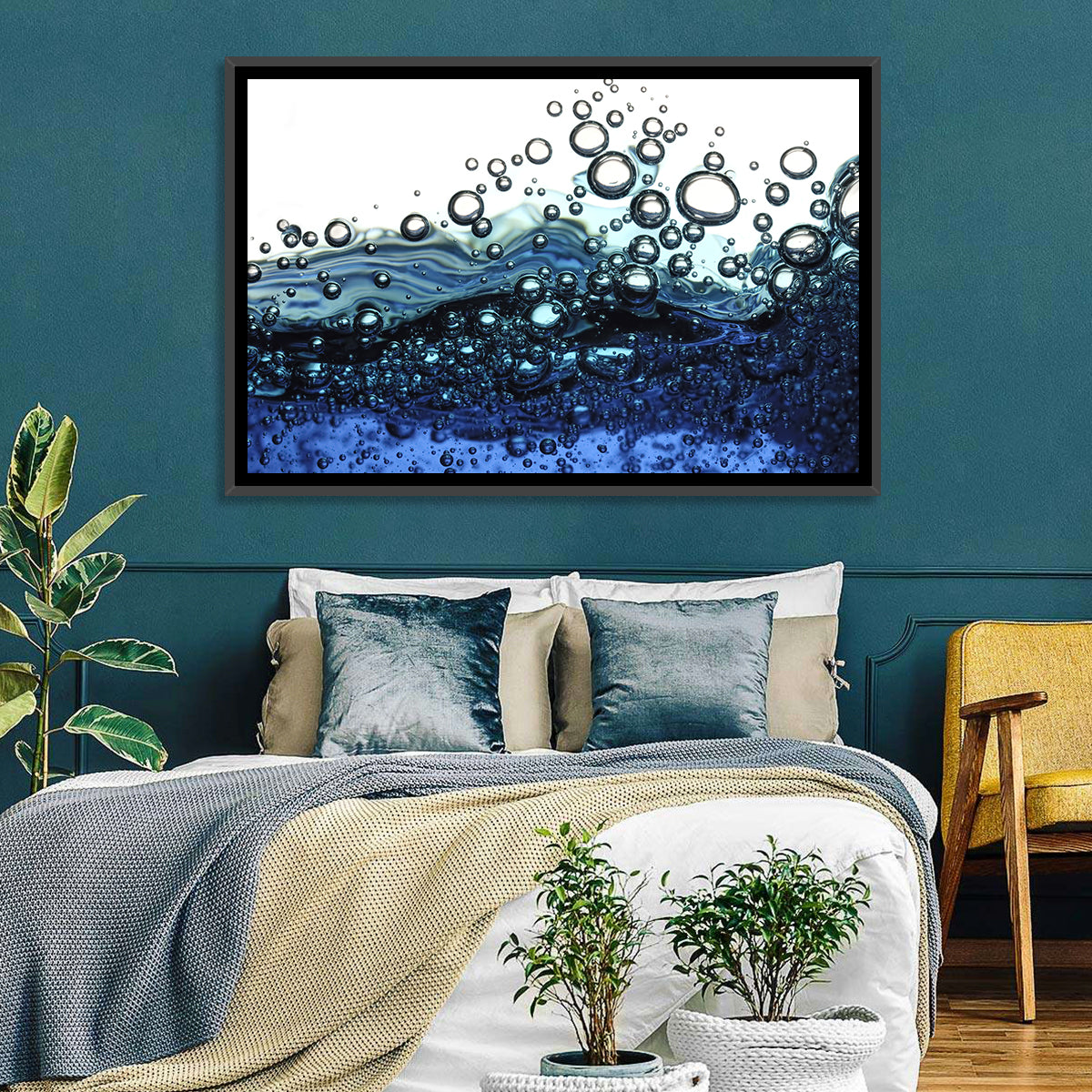 Water Bubbles Wall Art