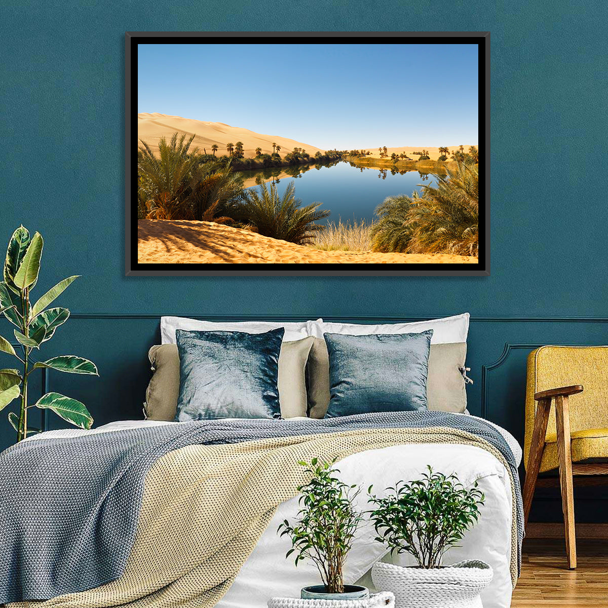 Umm Al Ma Desert Oasis Wall Art