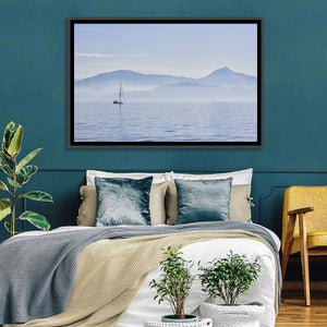 Boat & Calm Sea Wall Art