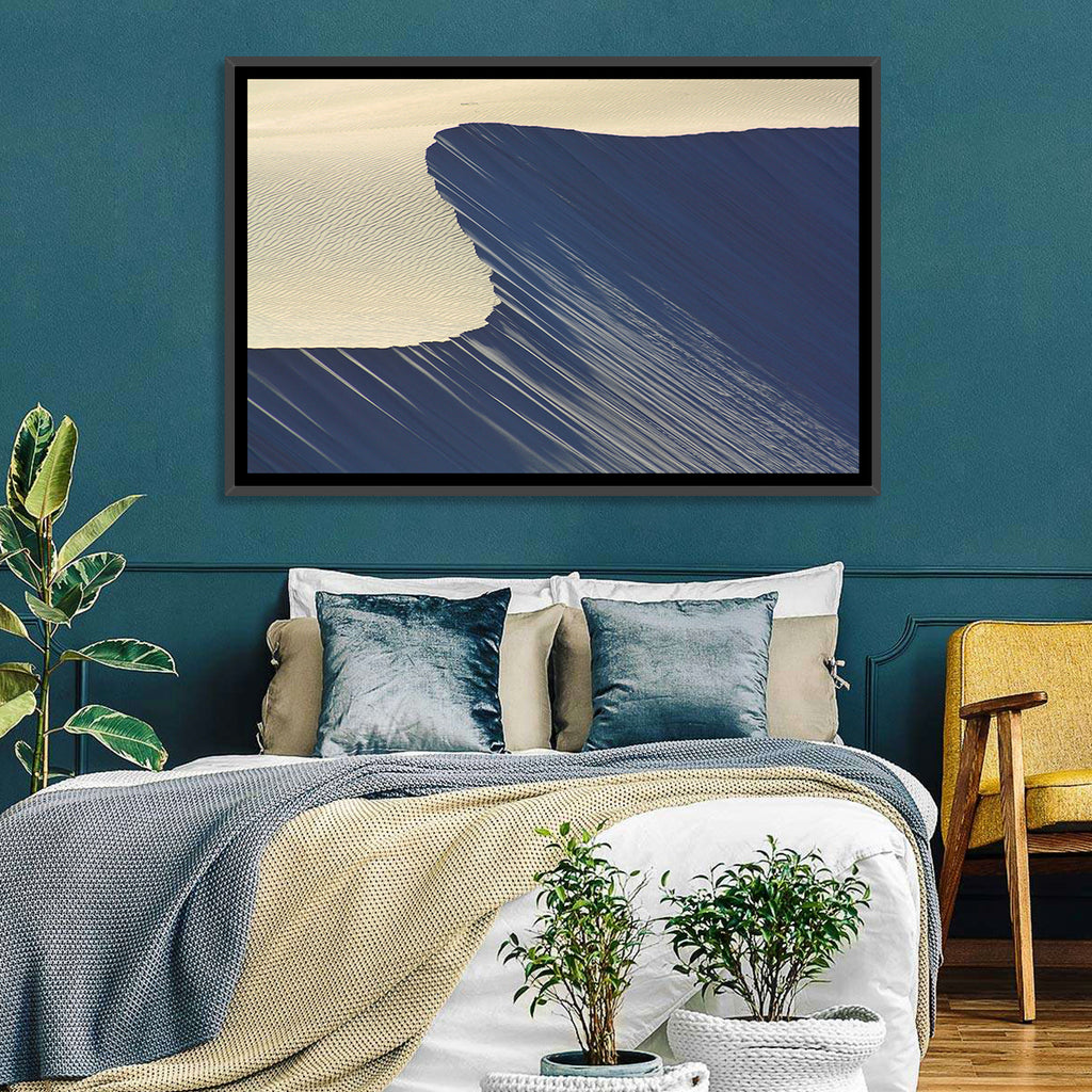 Minimalist Sand Dunes in Late Light Wall Art