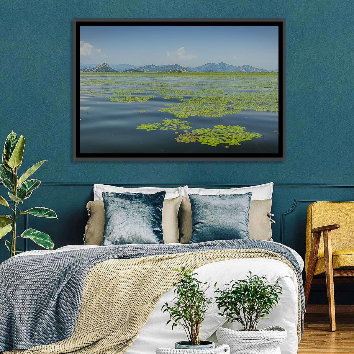 Lake Skadar Water Lilies Wall Art