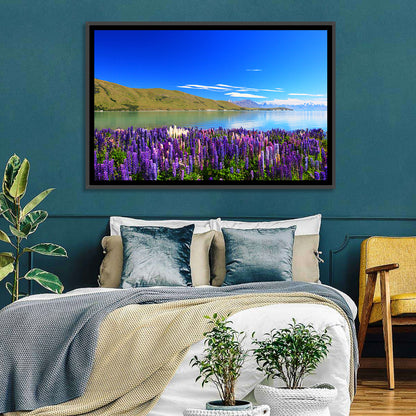 Lake Tekapo Lupine Fields Wall Art