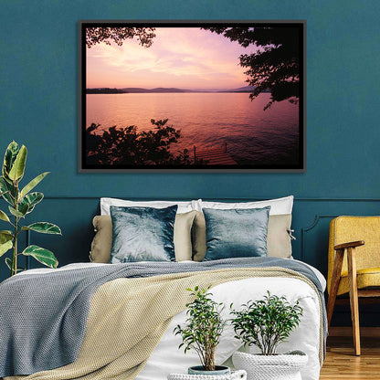 Lake Winnipesaukee Sunset Wall Art