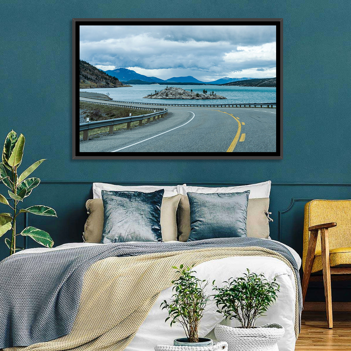 David Thompson Highway 11, Abraham Lake Wall Art