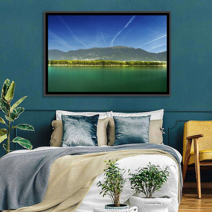 Koprinka Dam Reflections Wall Art