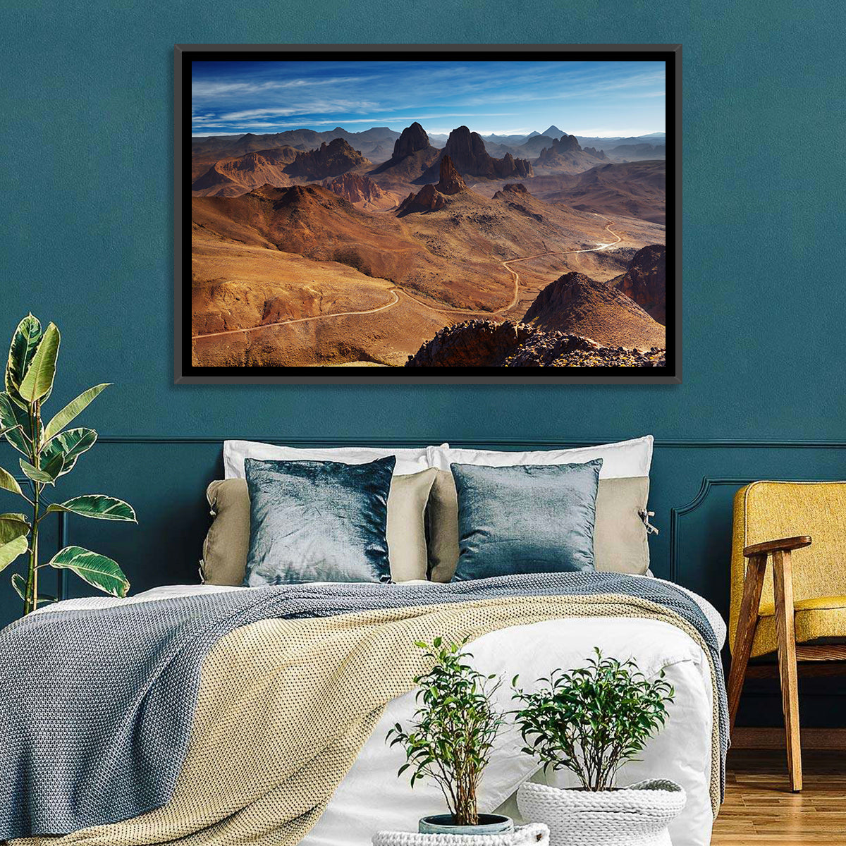 Hoggar Mountain Road Wall Art