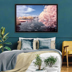 Golyazi Lake Infrared Landscape Wall Art