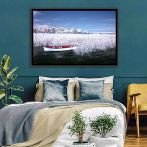 Lake Golyazi in Winter Wall Art