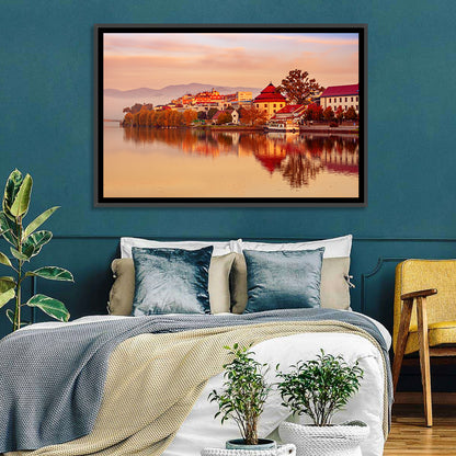Svět Pond, Trebon Sunrise Wall Art