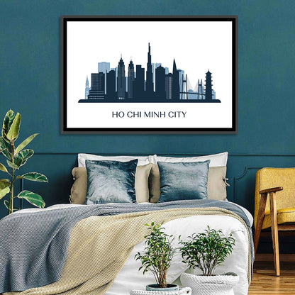 Ho Chi Minh City Skyline Wall Art
