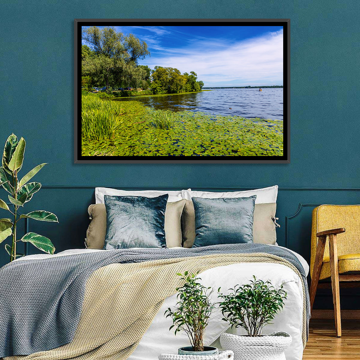 Zegrzynskie Reservoir Landscape Wall Art
