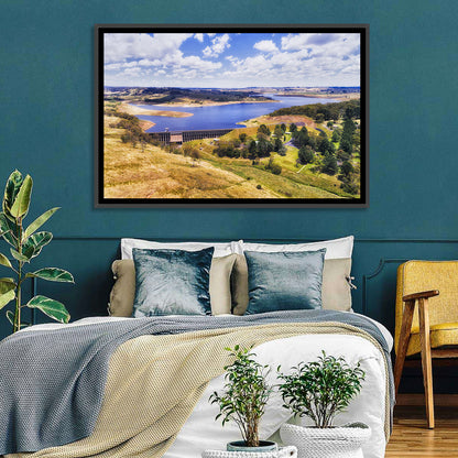 Oberon Lake Aerial Landscape Wall Art
