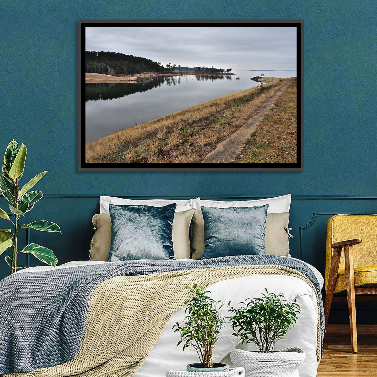 Sam Rayburn Dam Wall Art