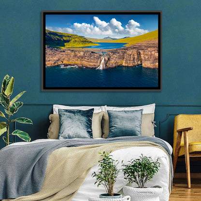 Mulafossur Waterfall Gasadalur Wall Art