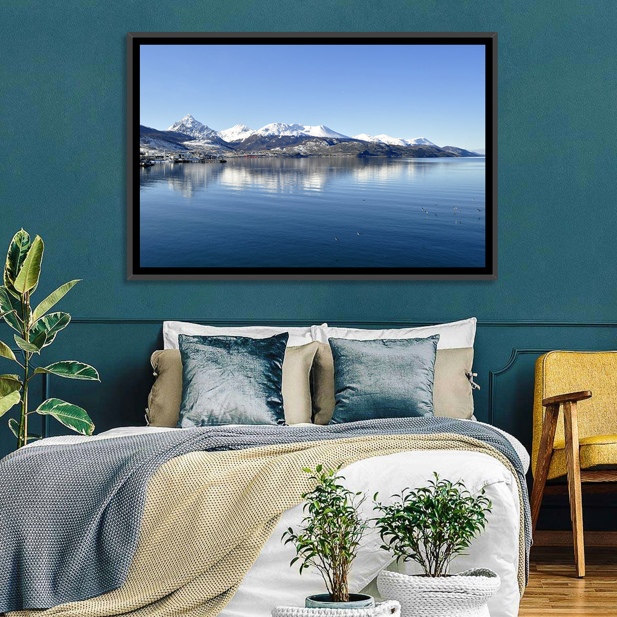 Beagle Channel Mountains, Ushuaia Wall Art