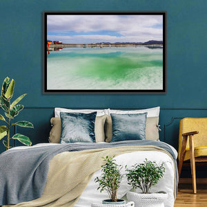 Emerald Salt Lake Wall Art