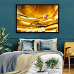 Buddha Hands with Lotus Wall Art
