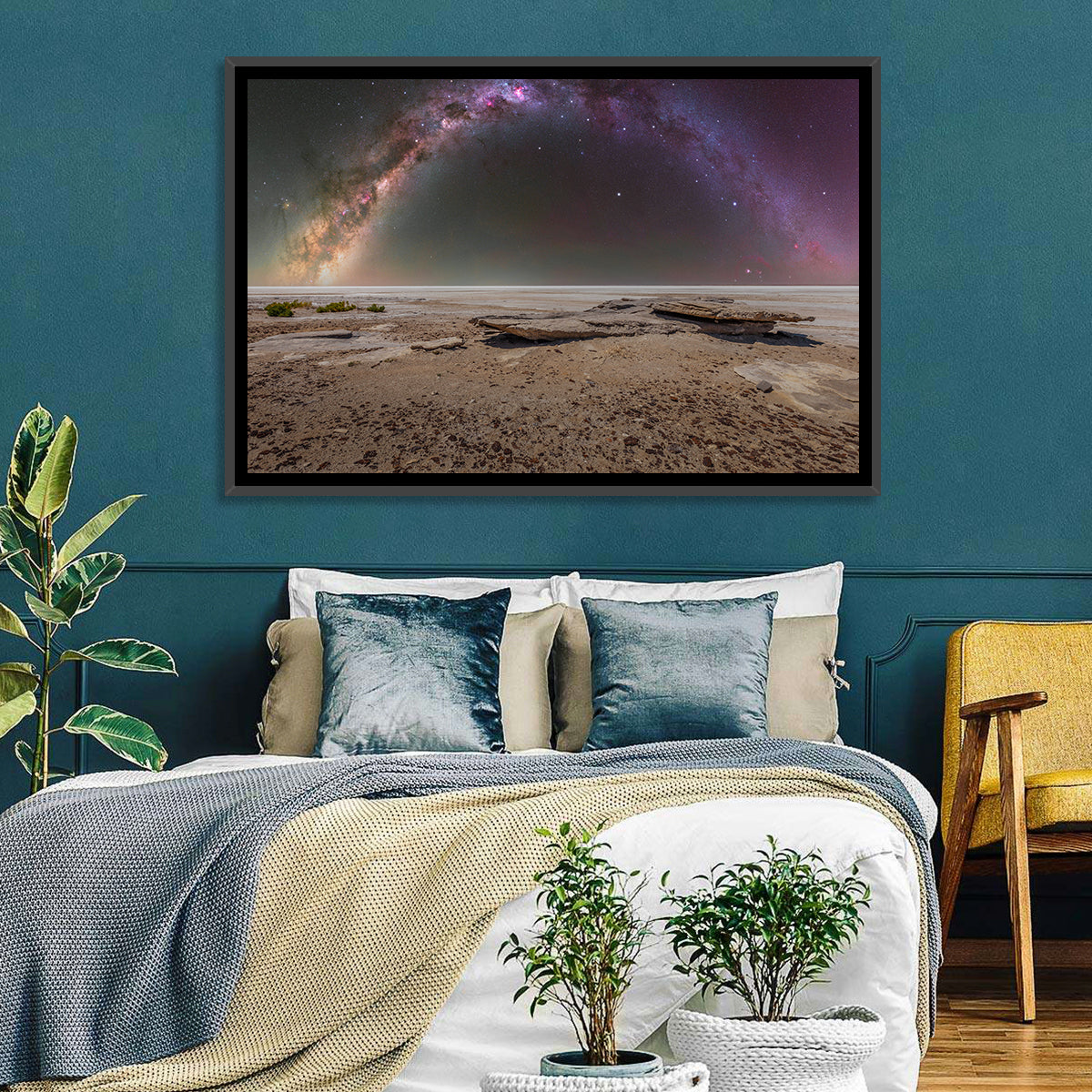 Lake Eyre Milky Way Wall Art