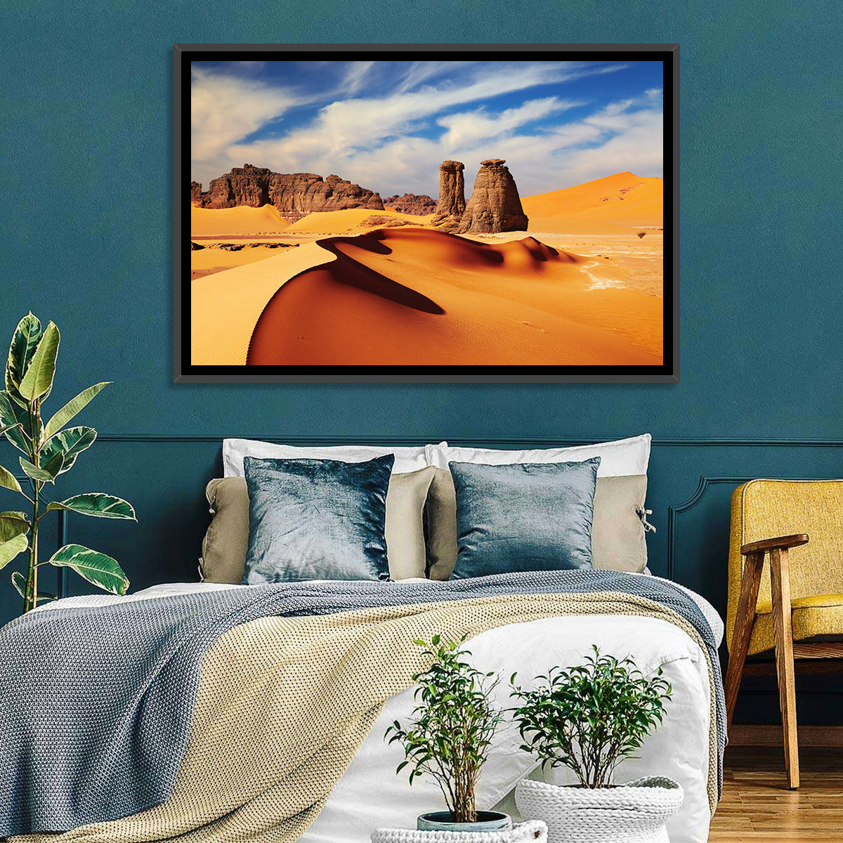 Tadrart Rouge Sand Dunes Wall Art