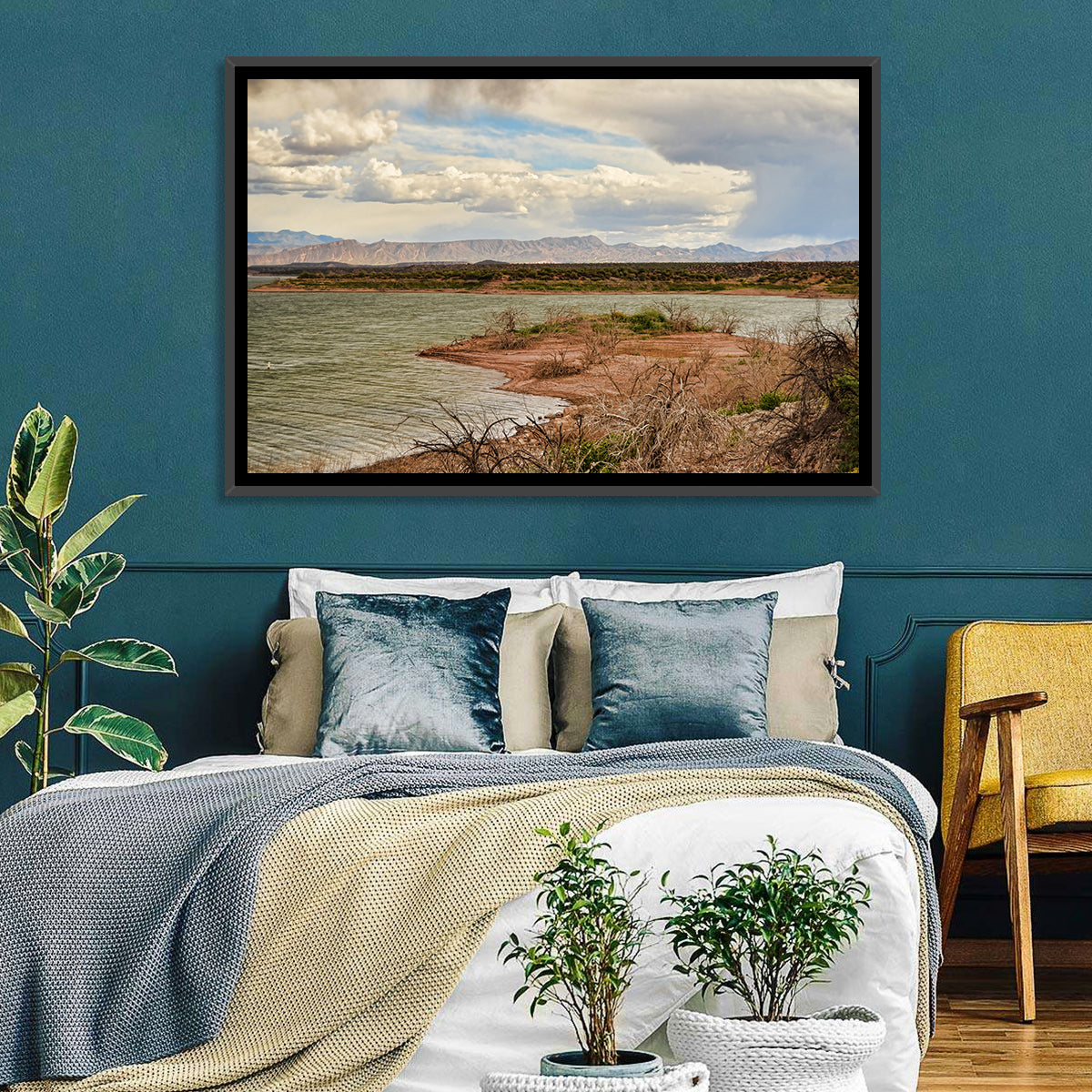 Roosevelt Lake Shoreline Wall Art