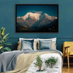 Annapurna South Summit with Wispy Clouds Wall Art