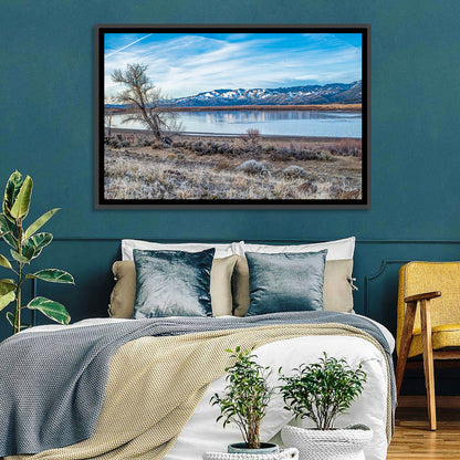 Winter Washoe Lake Morning Wall Art
