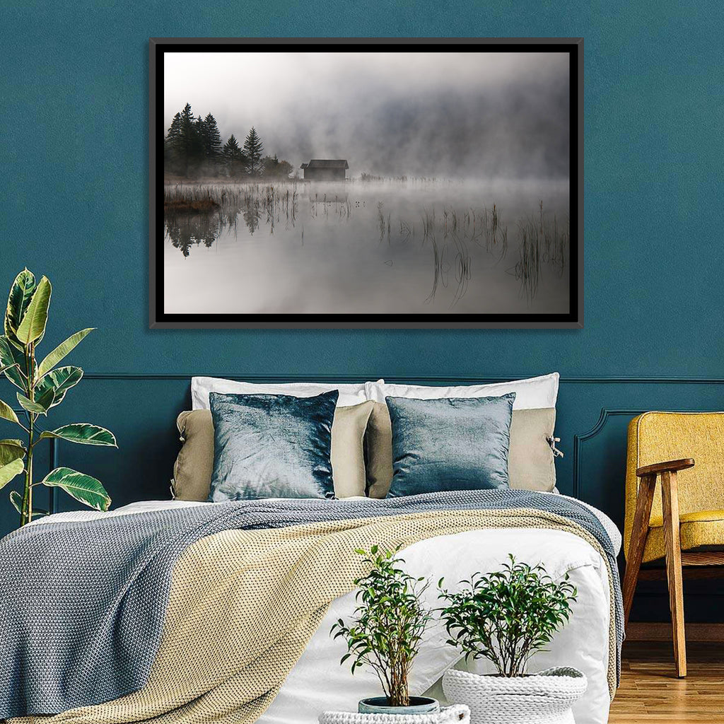 Ferchensee Morning Mist Wall Art